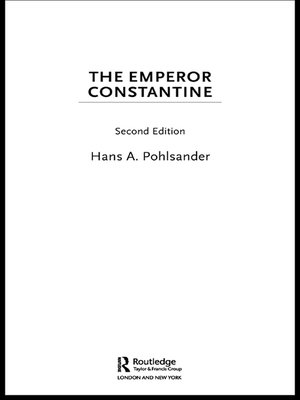 cover image of Emperor Constantine